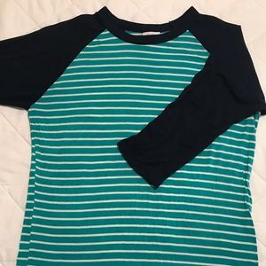 Lularoe Randy Baseball tee